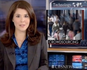 what is crowdsourcing CBS news