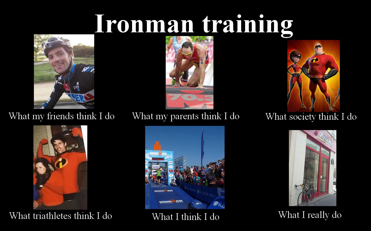 what my friends think I do - ironman